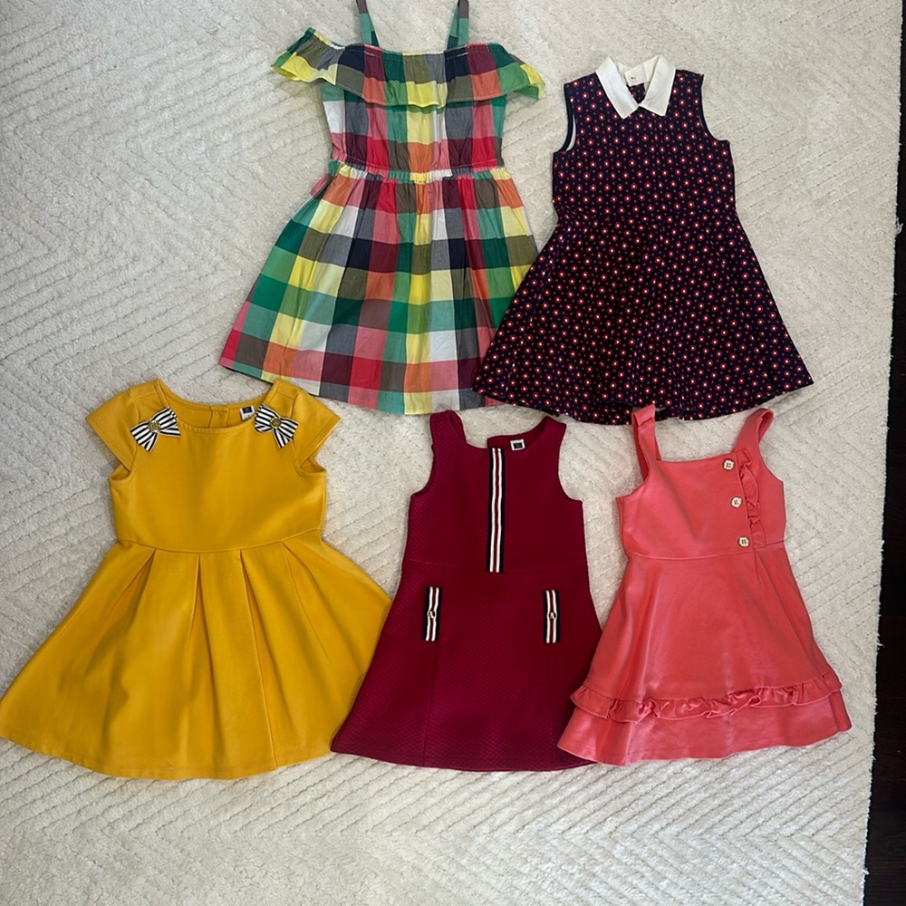 Janie and Jack Summer Dresses - 3T - Set of 5 Dresses!